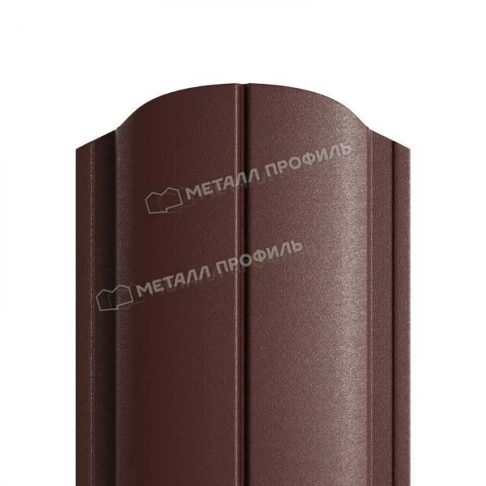 Штакетник Металл Профиль ELLIPSE-O 0,45 VikingMP® RAL 8017 Коричневый шоколад