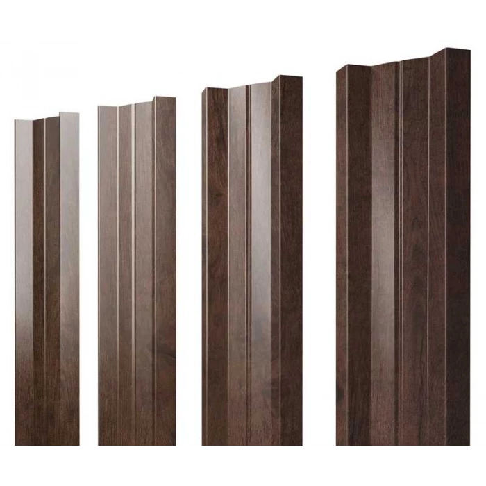 Штакетник М-образный А Grand Line 0,45 Print-double Elite Antique Wood Antique Wood
