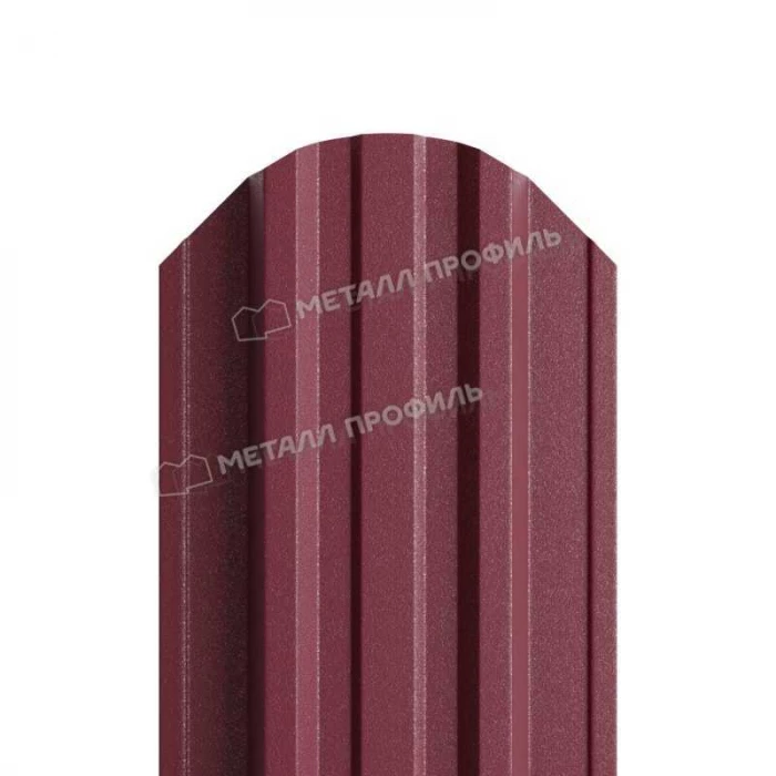 Штакетник Металл Профиль TRAPEZE-O 0,45 VikingMP® RAL 3005 Красное вино