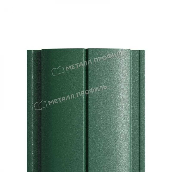 Штакетник Металл Профиль ELLIPSE-T 0,5 VikingMP® E RAL 6005 Зеленый мох