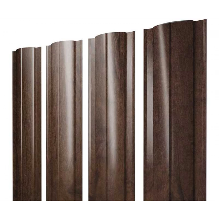 Штакетник Круглый Grand Line 0,45 Print Elite Antique Wood Antique Wood