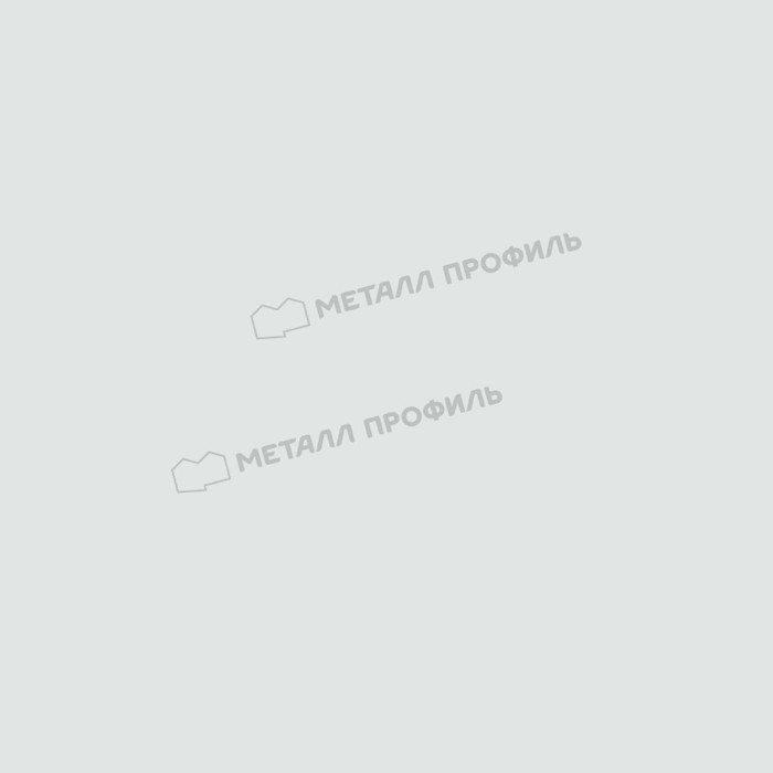 Штакетник Металл Профиль ELLIPSE-O 0,45 Полиэстер RAL 9003/9003 Белый двухсторонний фото 2