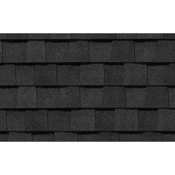 Гибкая черепица CertainTeed Landmark Moire Black