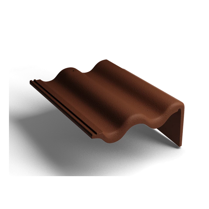 Боковая правая черепица Kriastak Classic Коричневый