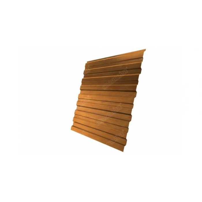 Профлист Grand Line C10В 0.45 Print Premium Golden wood