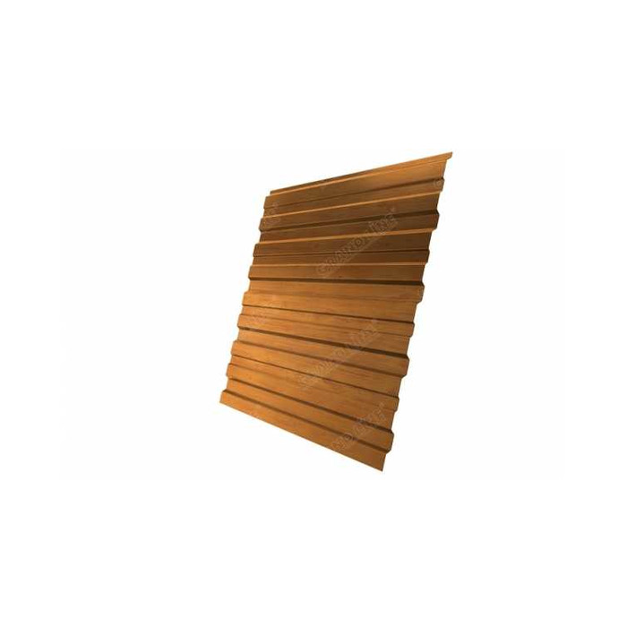 Профлист Grand Line C10В 0.45 Print-double Elite Golden wood