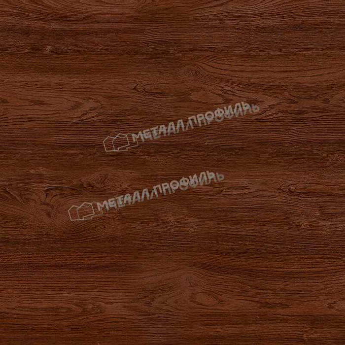 Профлист Металл Профиль C8 0.5 ECOSTEEL® Мореный дуб B фото 4
