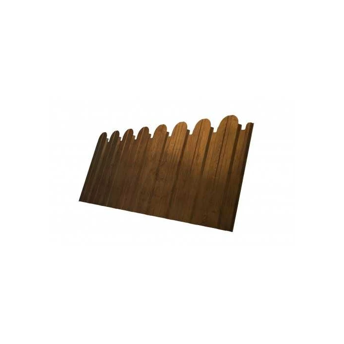 Профлист фигурный Grand Line C10A 0.4 Print Premium Golden wood
