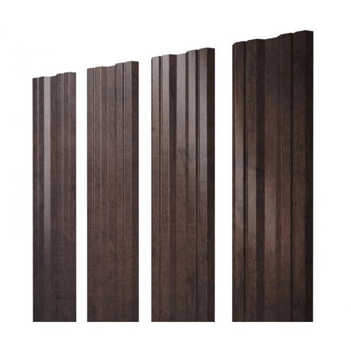 Штакетник Twin 0,4 Print Premium Antique Wood