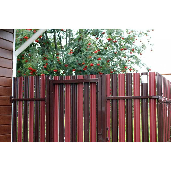 Штакетник М-образный В Grand Line 0,45 Print Elite White Wood White Wood фото 3