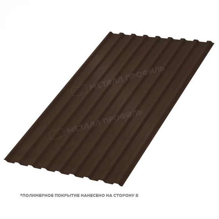 Профлист Металл Профиль МП20 0.45 VikingMP® RAL 8017 Коричневый шоколад B