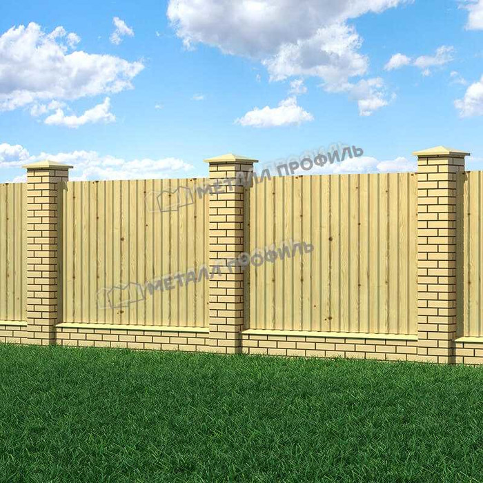 Профлист Металл Профиль МП20 0.5 ECOSTEEL® матовый Сосна R фото 3