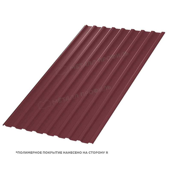 Профлист Металл Профиль МП20 0.5 VikingMP® E RAL 3005 Красное вино R