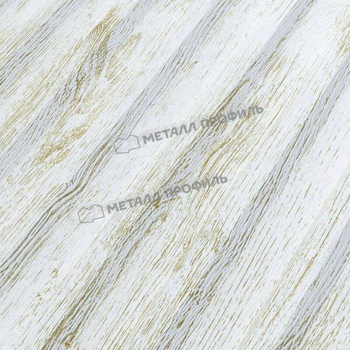 Профлист Металл Профиль МП20 0.5 ECOSTEEL® матовый Беленый дуб B фото 5