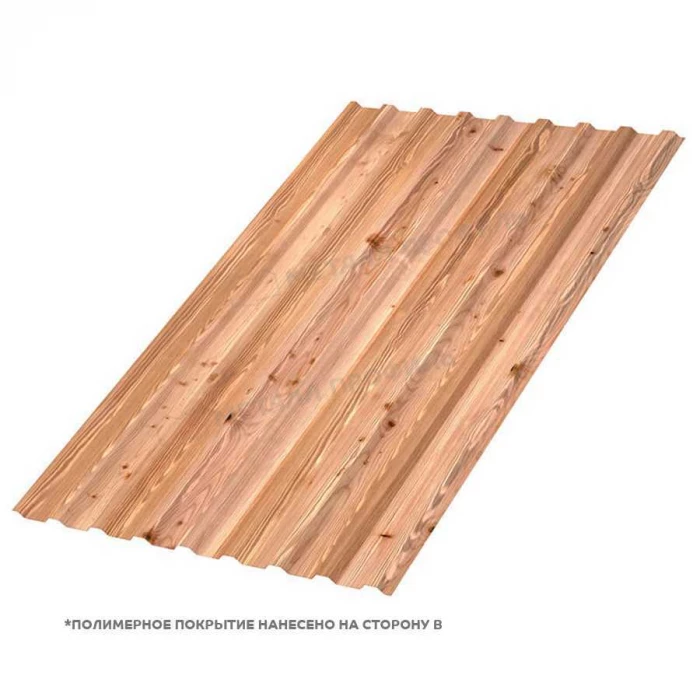Профлист Металл Профиль МП20 0.5 ECOSTEEL® текстурированный Кедр A