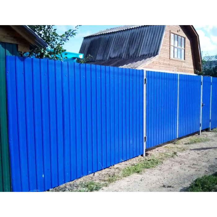 Профлист Металл Профиль МП20 0.5 NormanMP RAL 5002 Ультрамариновый B фото 7