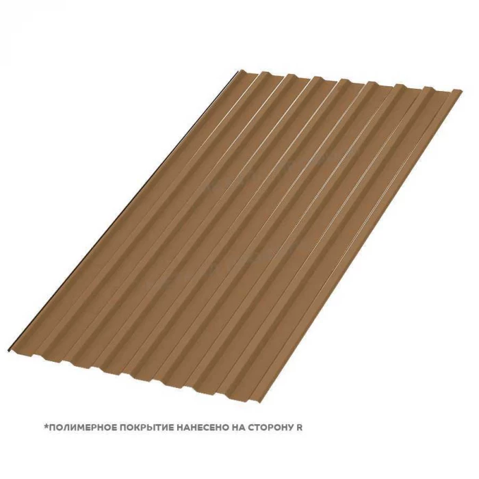 Профлист Металл Профиль МП20 0.5 PURMAN® Argillite, Медный металлик B