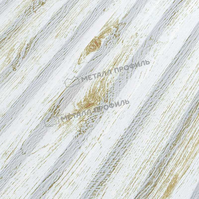 Профлист Металл Профиль C8 0.5 ECOSTEEL® матовый Беленый дуб B фото 3