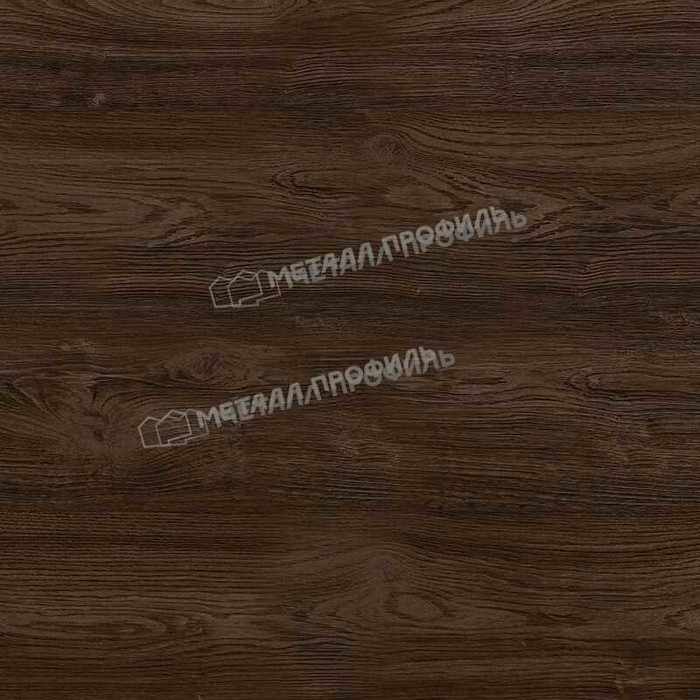Профлист Металл Профиль МП35 0.5 ECOSTEEL® матовый Мореный дуб B фото 4