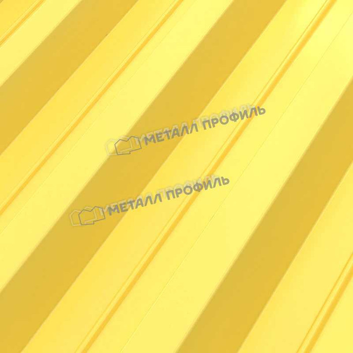 Профлист Металл Профиль Н60 0.5 Полиэстер RAL 1018 Желтый цинк B фото 5