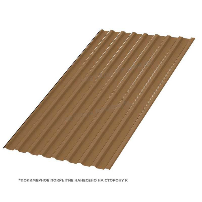 Профлист Металл Профиль МП20 0.5 PURMAN® Argillite, Медный металлик R