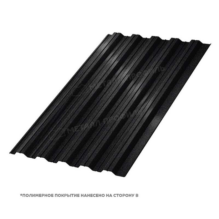 Профлист Металл Профиль HC35 0.5 VikingMP® E RAL 9005 Черный темный A