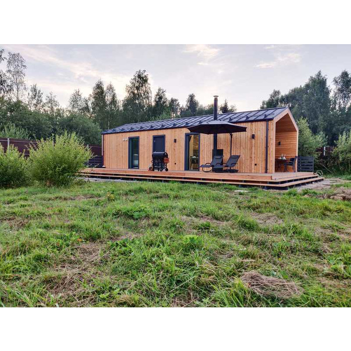 Фальцевая кровля Кликфальц Pro Line Grand Line 0,5 PurLite Matt RAL 7024 Мокрый Асфальт фото 2