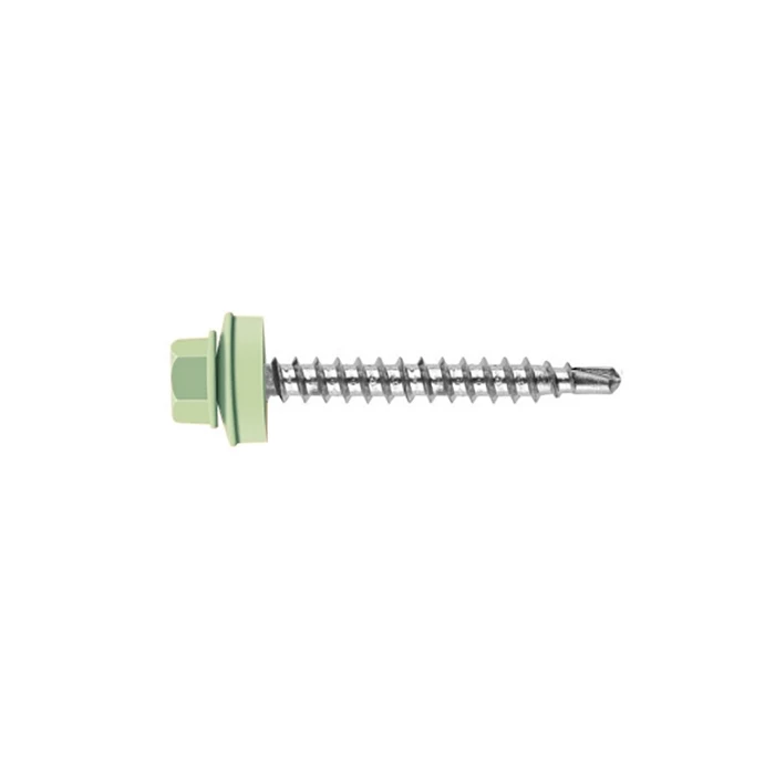 Саморез кровельный Daxmer 4,8х50 RAL 7010 (150) сверло №1