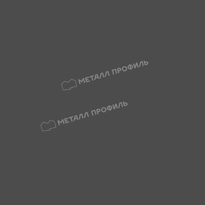 Планка карнизного свеса сложная 185х50х2000 NormanMP (ПЭ-01-7024-0.5) фото 2