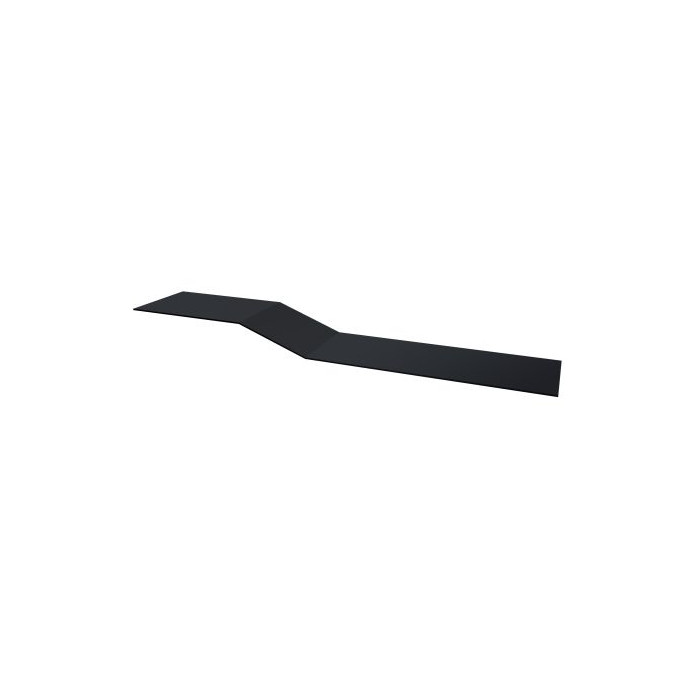Планка крепежная фальц 0,45 Drap ST RAL 7024 мокрый асфальт