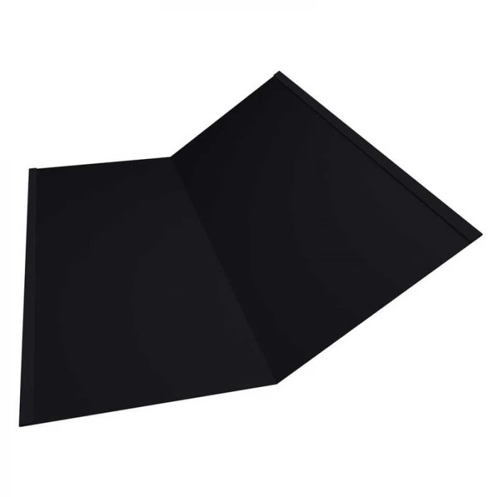 Планка ендовы нижней Grand Line 300х300 0,5 Satin RAL 9005 черный