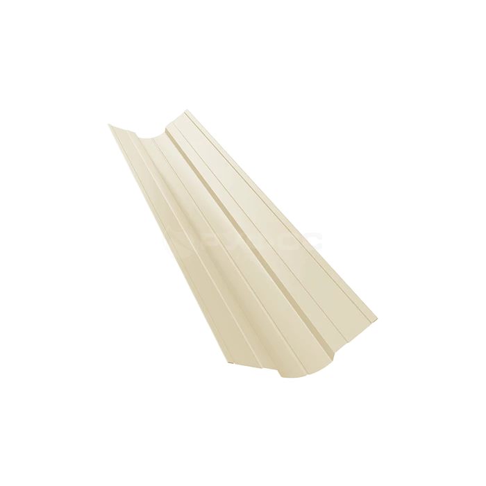 Планка ендовы верхней фигурной 70x70 0,45 PE RAL 3003 рубиново-красный